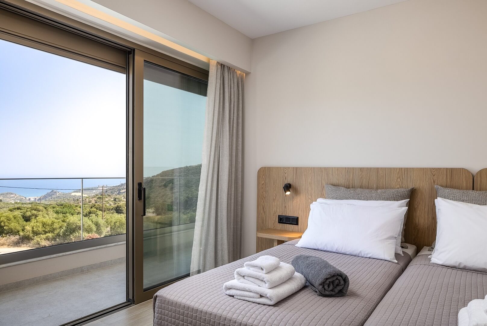 Casa Atena comfortable bedroom for guests